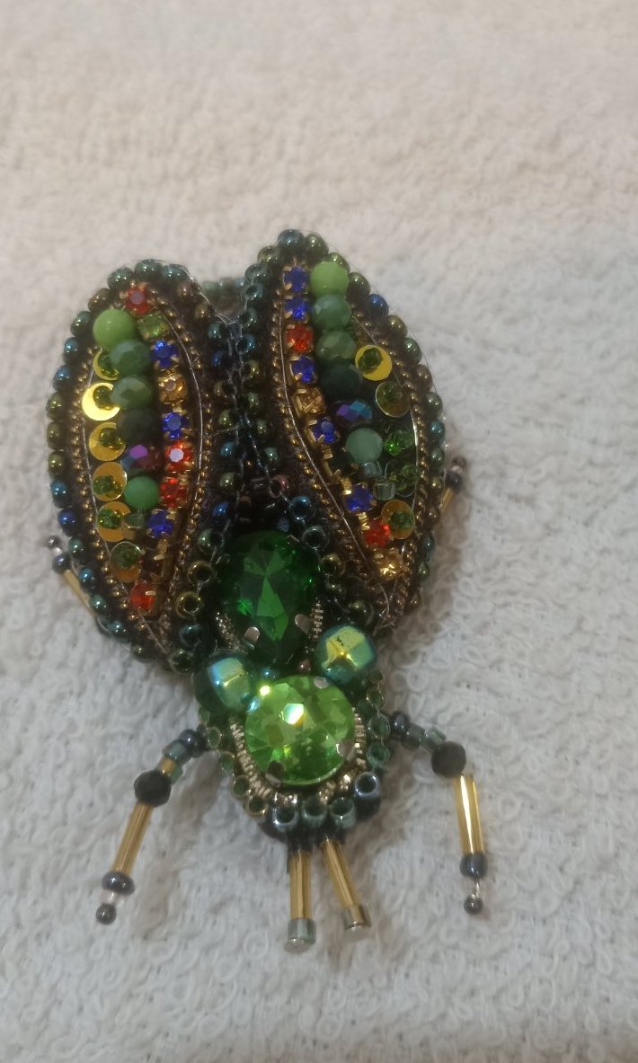 Broșă „Gândac” 11