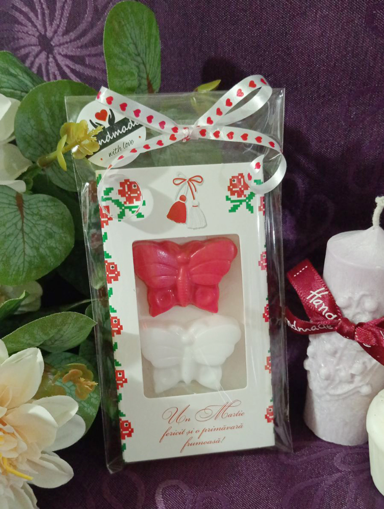 Mărțișor din săpun in 3 variante deosebite!